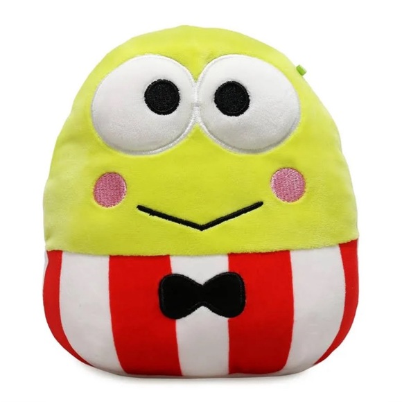 Squishmallows Other - NWT 7” Keroppi the Frog Wearing Bow Tie Squishmallow — Hello Kitty Collection